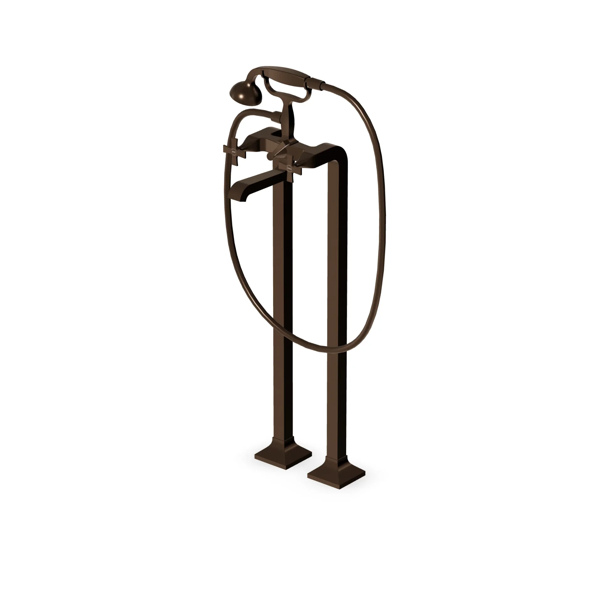 Zucchetti Bellagio Tub Tap + Recessed Part ZB1247+R99657