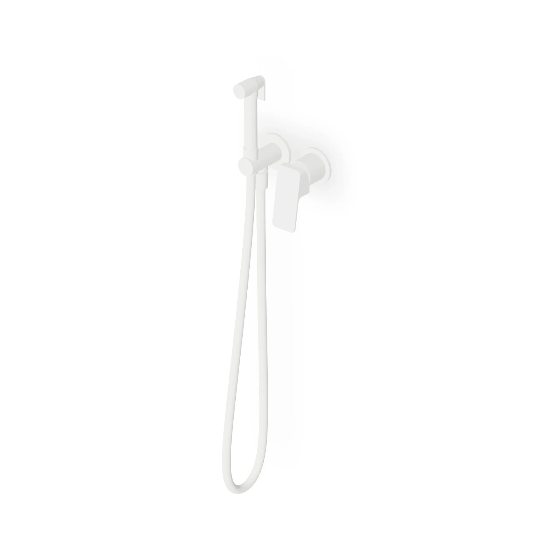 Zucchetti Jingle toilet/bidet hydrobrush complete with single-lever mixer ZIN417