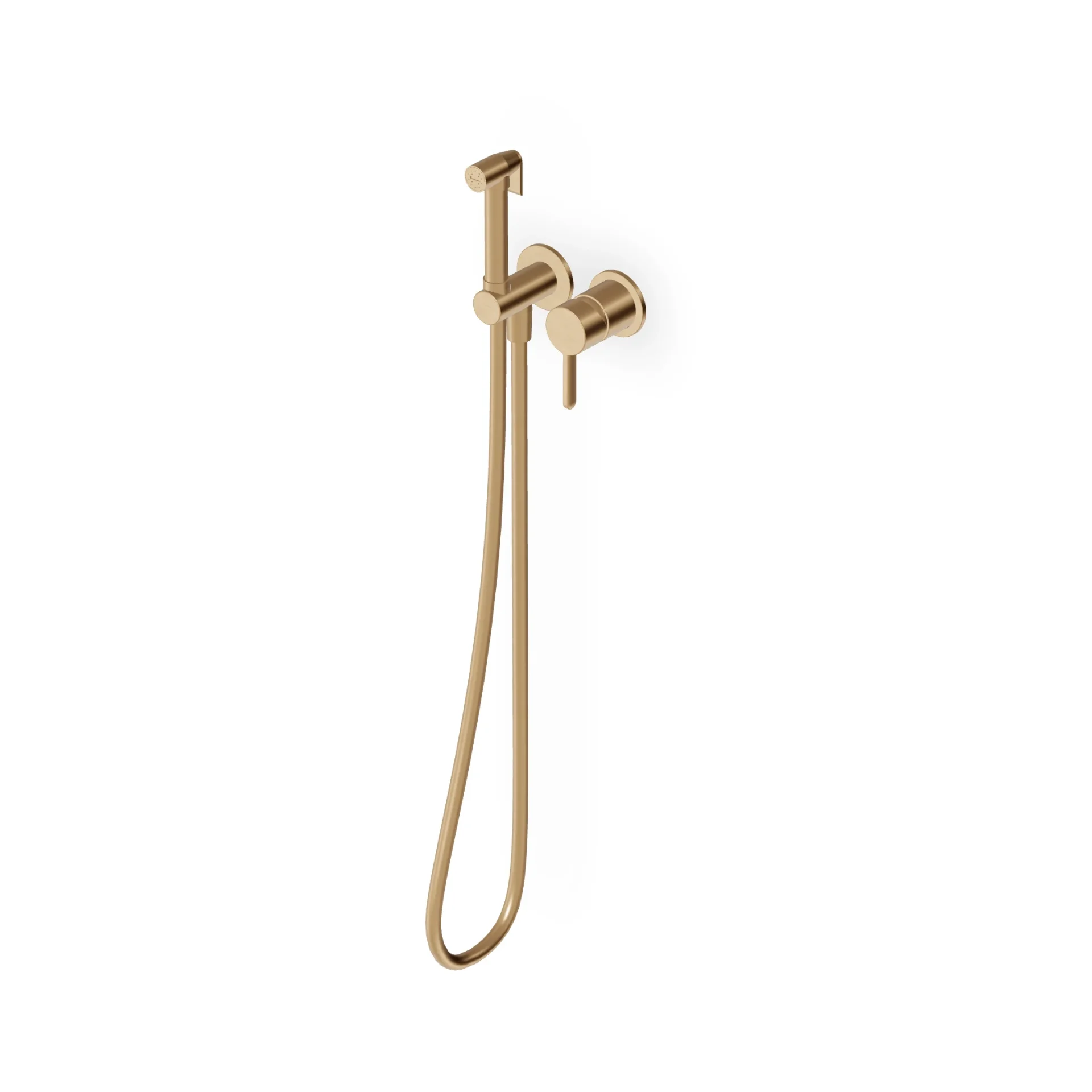 Zucchetti Isy22 toilet/bidet hydrobrush complete with single-lever mixer ZIS417
