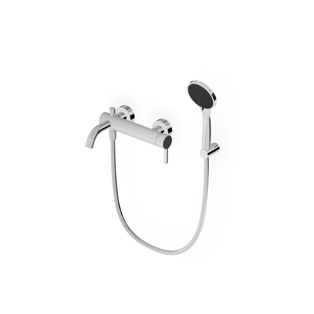 Zucchetti Isy22 External single-lever bath/shower mixer ZIS522