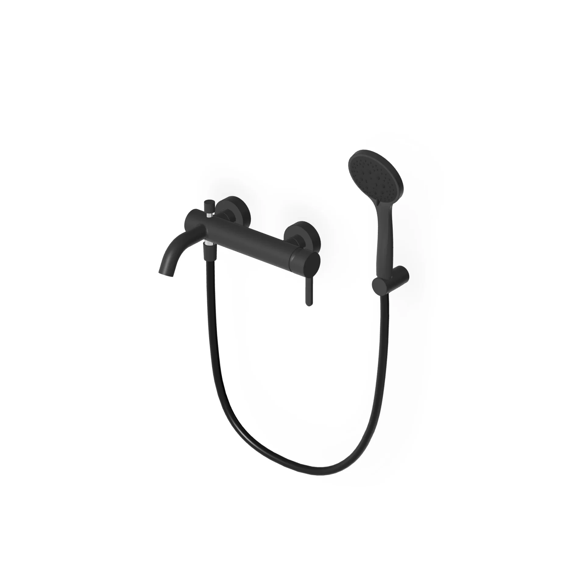 Zucchetti Isy22 External single-lever bath/shower mixer ZIS522