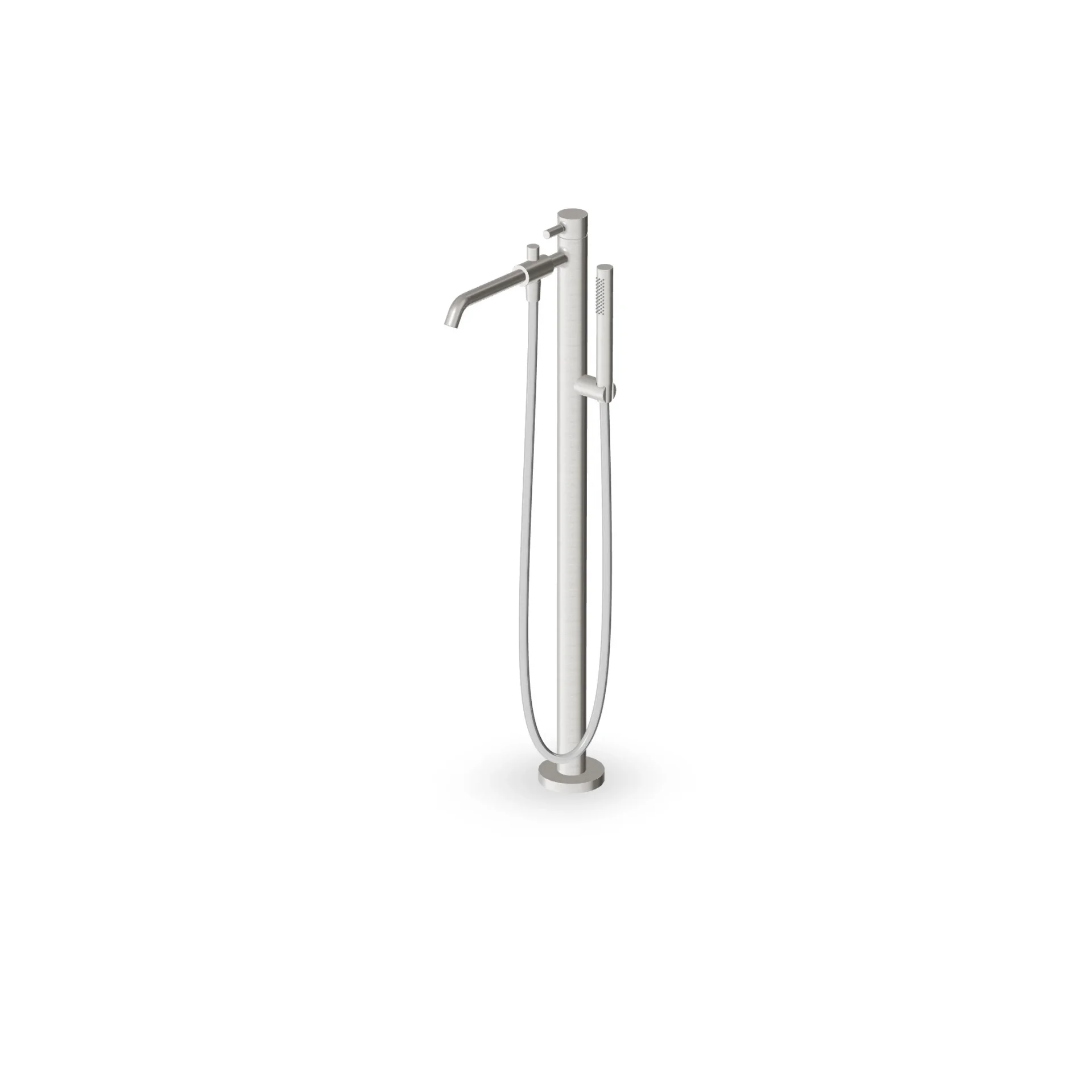 Zucchetti Pan Freestanding Tub Tap + Recessed Part ZP6622+R99676