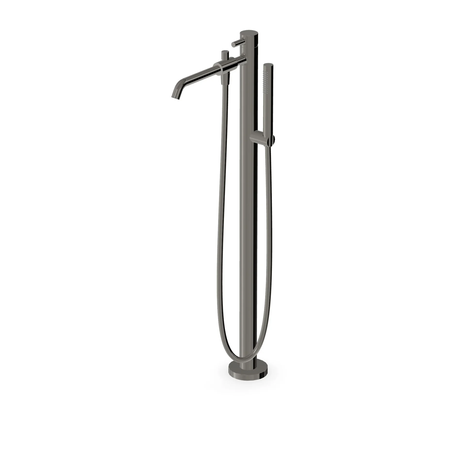 Zucchetti Pan Freestanding Tub Tap + Recessed Part ZP6622+R99676
