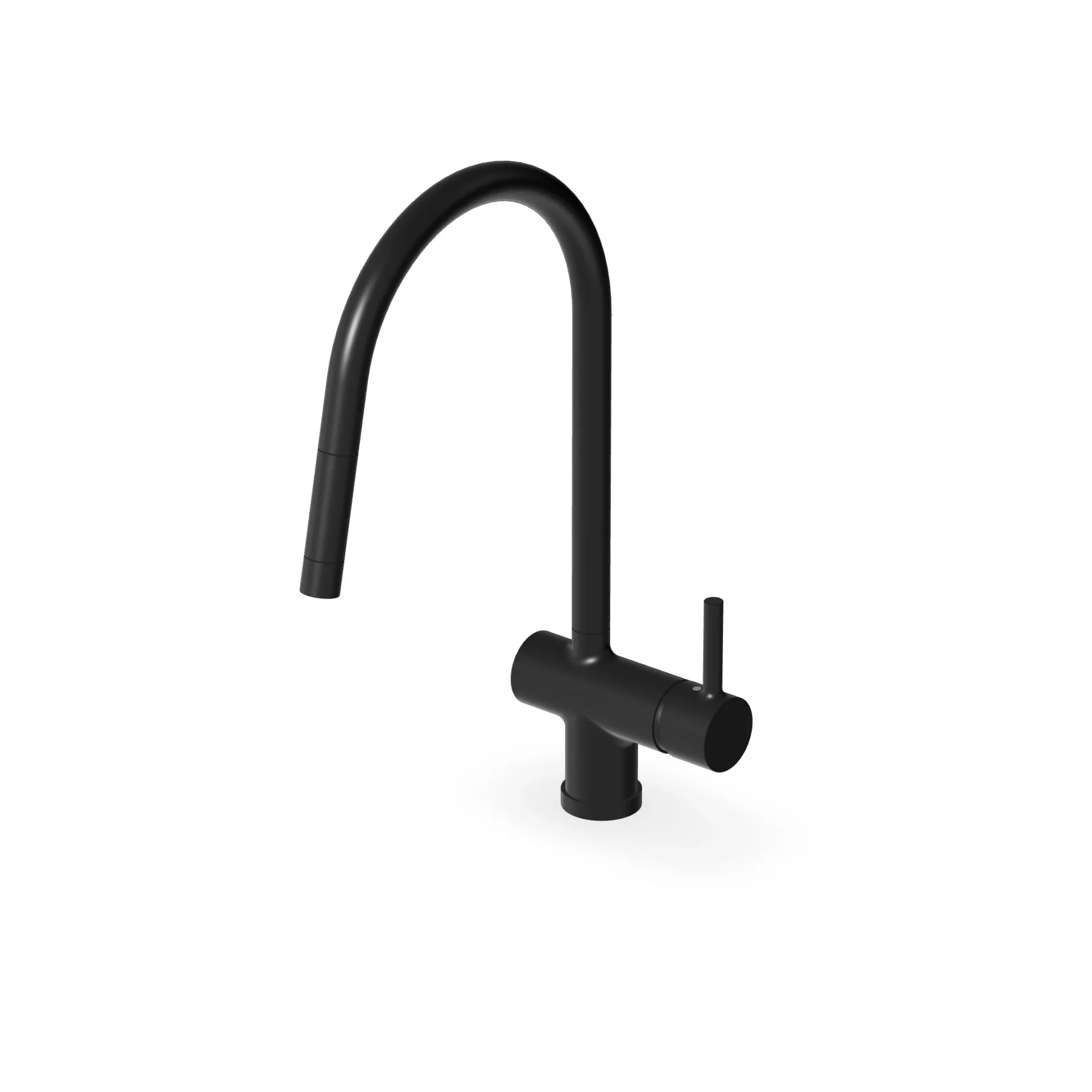 Zucchetti Pan S Single-lever mixer with swivel spout and pull-out shower ZPA285