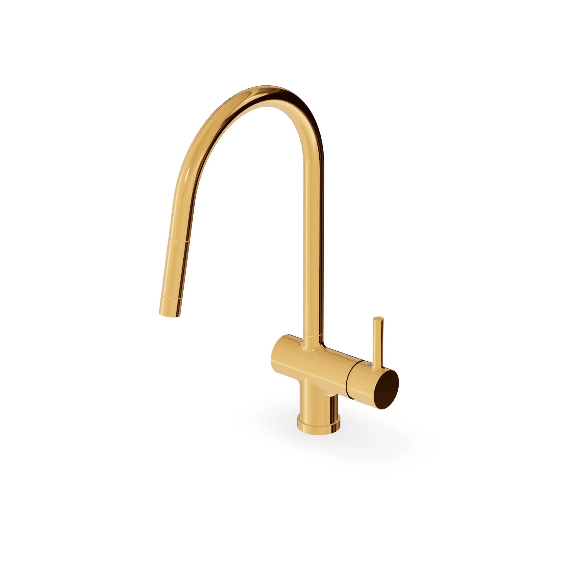 Zucchetti Pan S Single-lever mixer with swivel spout and pull-out shower ZPA285