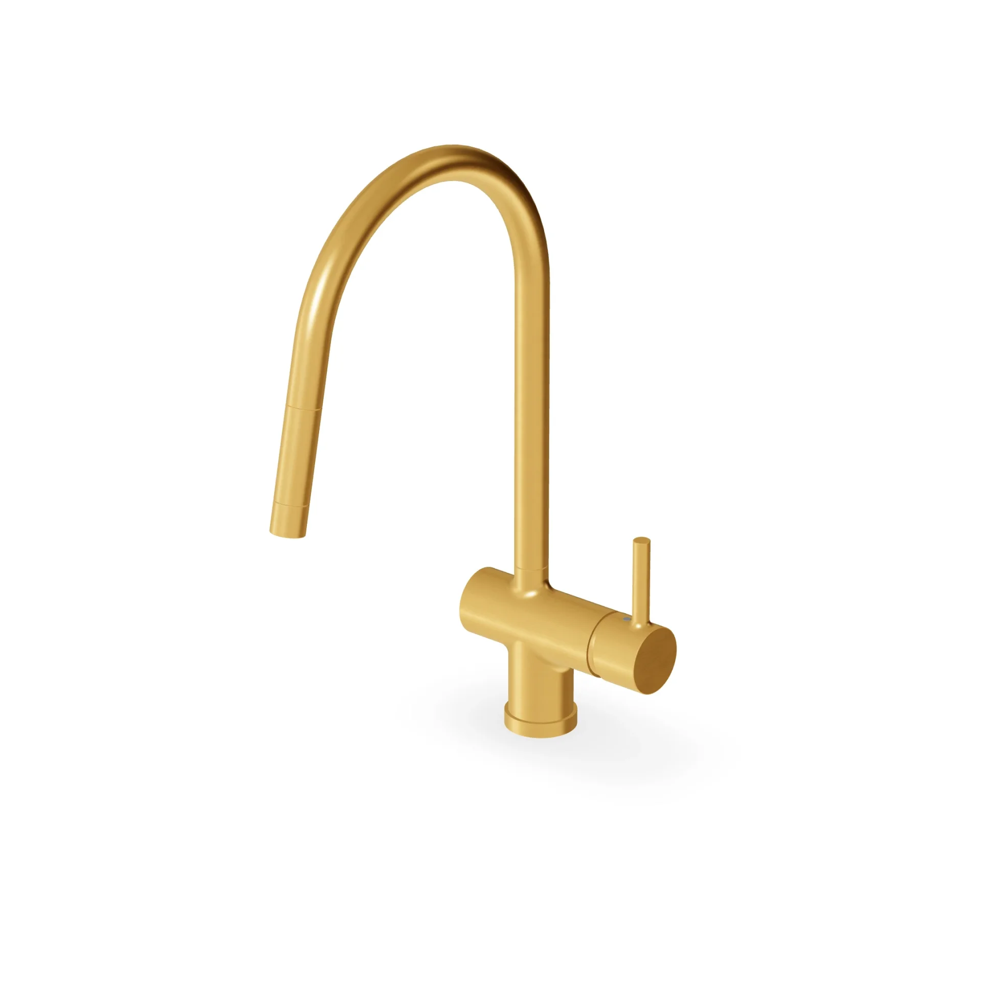 Zucchetti Pan S Single-lever mixer with swivel spout and pull-out shower ZPA285
