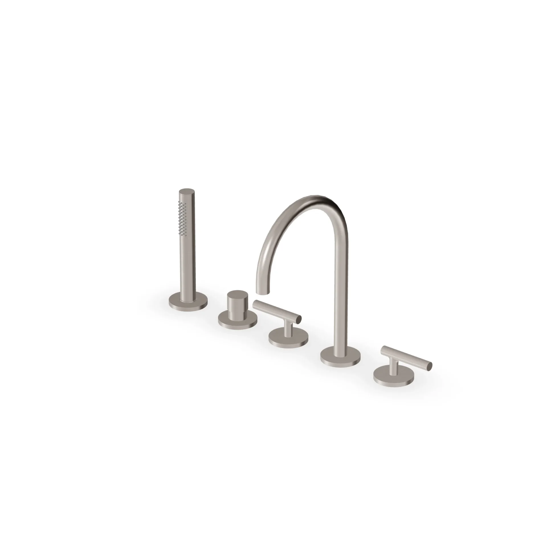 Zucchetti Pan S 5-Loch Wannenrandarmatur ZPA5514