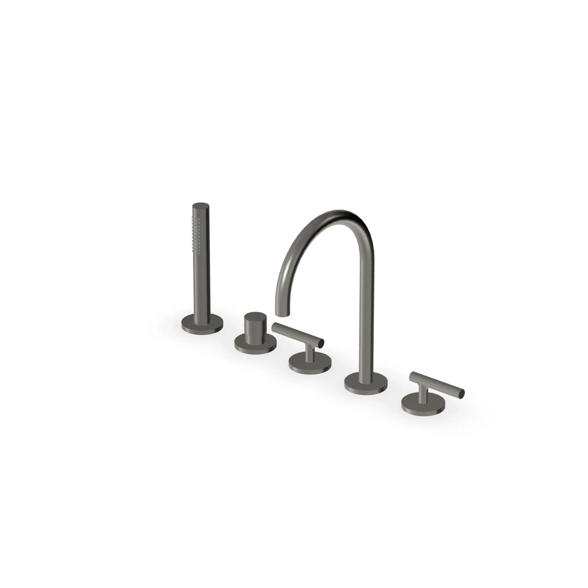 Zucchetti Pan S 5-Loch Wannenrandarmatur ZPA5514
