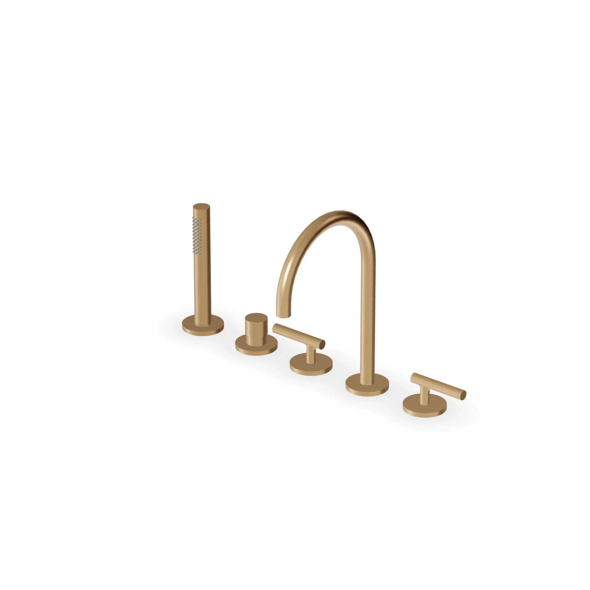 Zucchetti Pan S 5-Loch Wannenrandarmatur ZPA5514