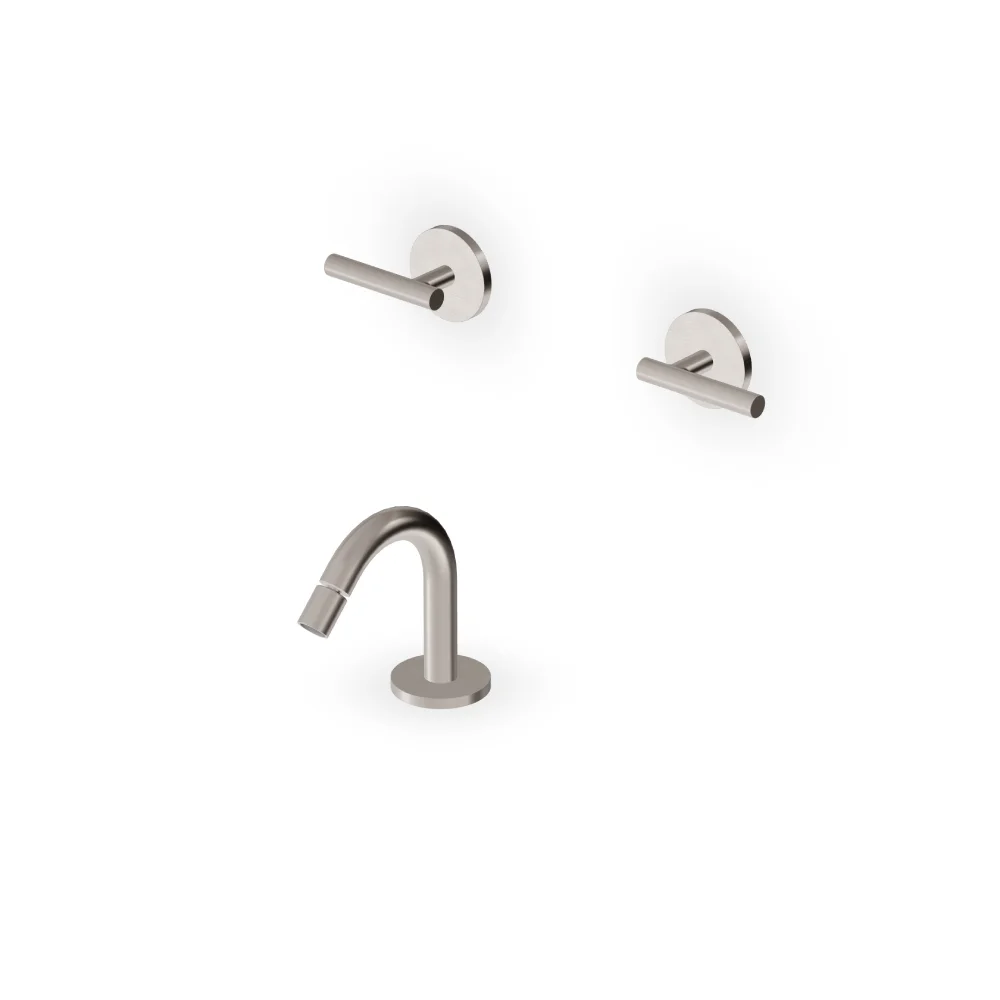Zucchetti Pan S Bidet Mixer with Deck-Mounted Spout ZPA5775