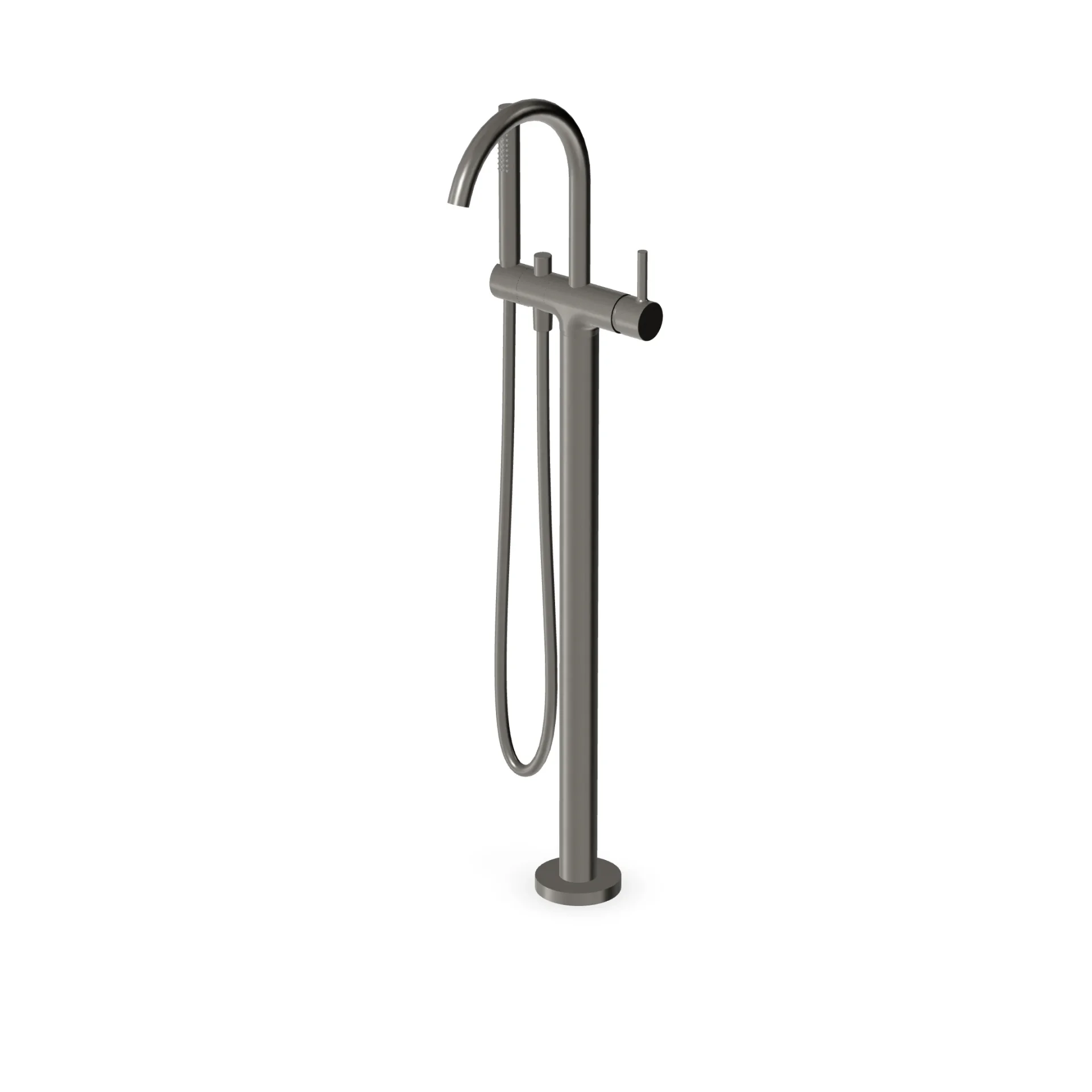 Zucchetti Pan S Single-lever bath mixer and shower set ZPA748