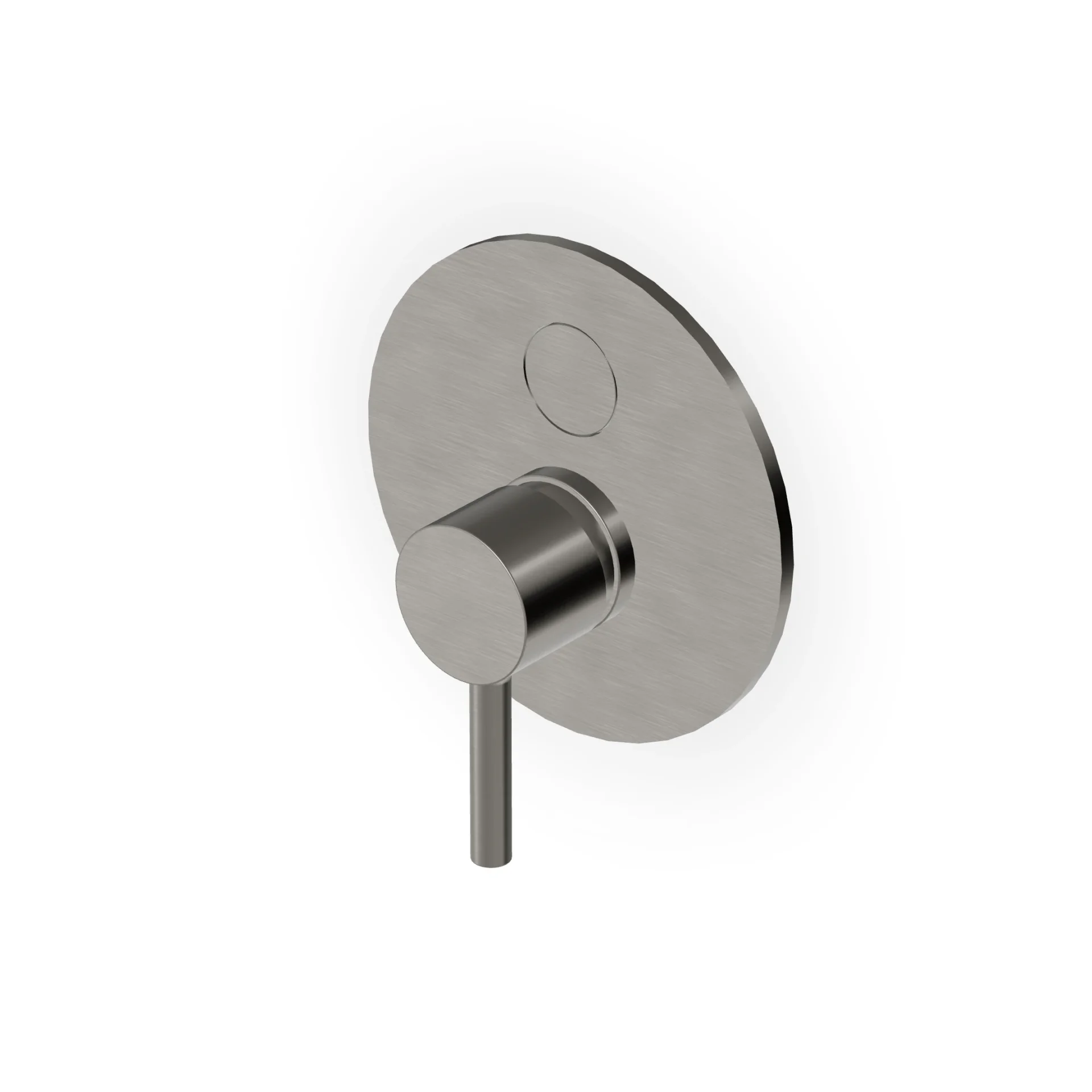 Zucchetti Pan S Single-lever bath/shower mixer with push-button diverter ZPA776