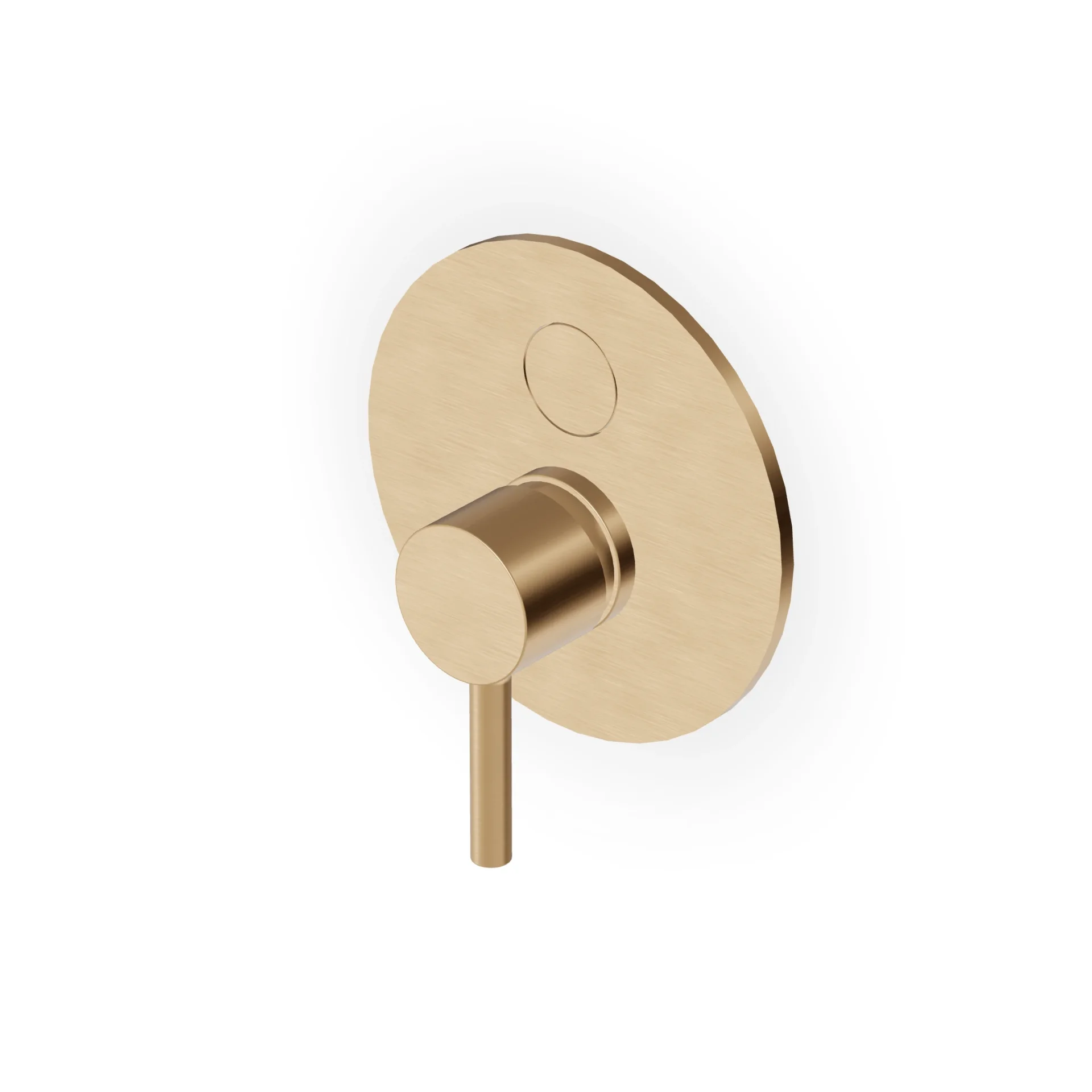 Zucchetti Pan S Single-lever bath/shower mixer with push-button diverter ZPA776