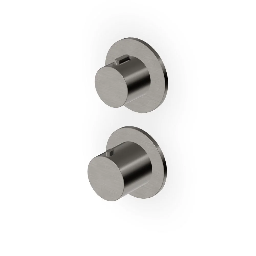 Zucchetti Pan S Thermostatic Mixer with Stop Valve ZPA801