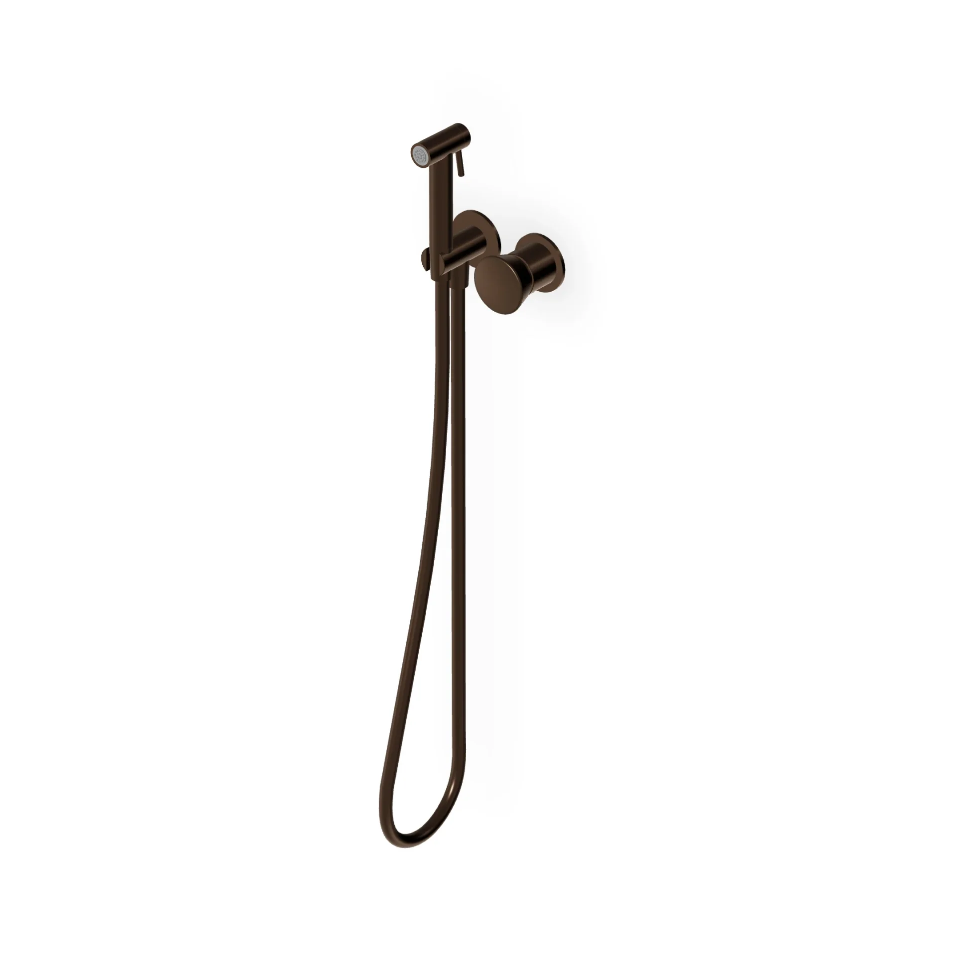 Zucchetti Sablier toilet/bidet hydrobrush complete with single-lever mixer ZSL417.X