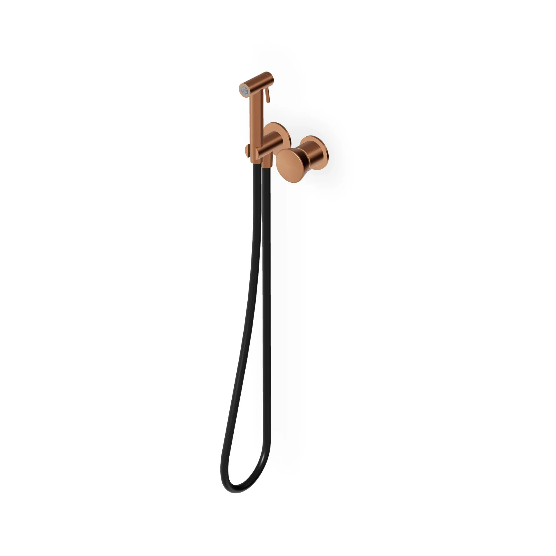 Zucchetti Sablier toilet/bidet hydrobrush complete with single-lever mixer ZSL417.X