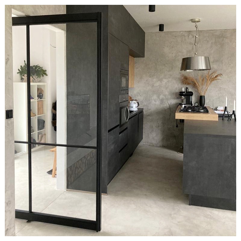 cierne pivotove interierove dvere loft 5